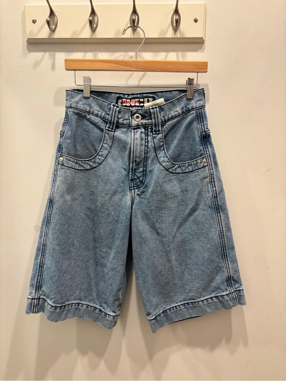 Light Wash Denim JNCO Shorts